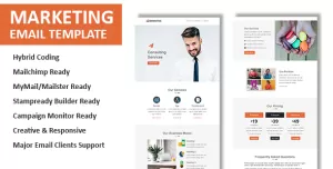 Marketing - Multipurpose Responsive Email Template with Online StampReady & Mailchimp Builders