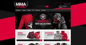 Martial Arts Responsive Magento Theme - TemplateMonster