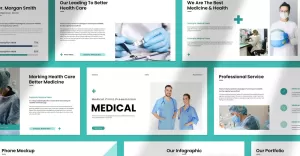 Medical Presentation Template Layout - TemplateMonster