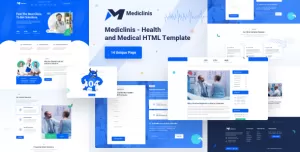 Mediclinis - Health and Medical HTML Template