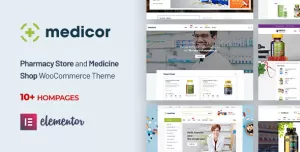 Medicor - Medical Clinic & Pharmacy WooCommerce WordPress Theme