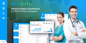 Medjestic - Medical Dashboard Admin Template