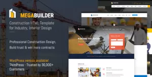 MegaBux - Construction HTML Template