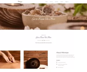 Mikrospa - Spa & Massage Elementor Template Kit