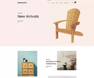 Minimal eCommerce WordPress Theme Download Free for Online Stores