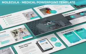 Molecula - Medical Powerpoint Template - TemplateMonster