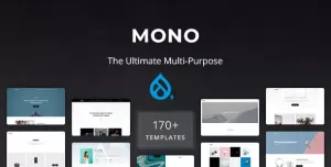 Mono - Multi-Purpose HTML 5 Drupal 9 Theme