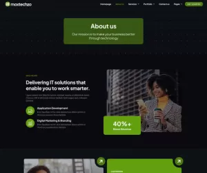 MoxTechzo - Tech Company & IT Service Elementor Template Kit