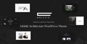 Mrittik - Architecture Interior Design WordPress