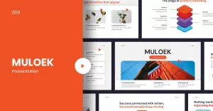 Muloek - Creative Professional PowerPoint template