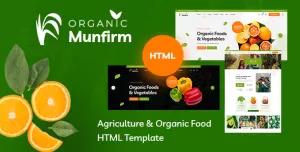Munfirm - Organic & Healthy Food HTML Template