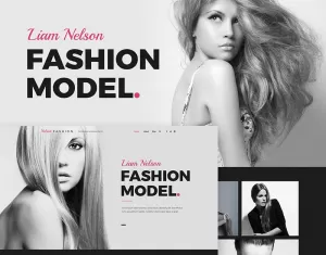 Nelson Fashion - Model Agency WordPress Elementor Theme