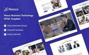 Nesco – Business & Technology Website Template