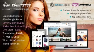 New-Commerce - E-Commerce WordPress Theme - Themes ...