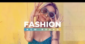 New Fashion Media Opener Slideshow Premiere Pro Template