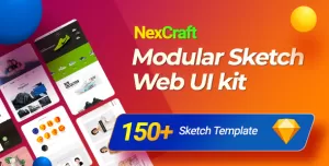 NexCraft  Modular Sketch Template and Web UI Kit