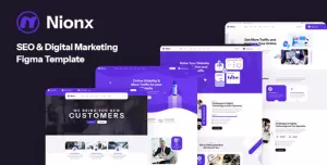 Nionx - SEO & Digital Marketing Figma Template