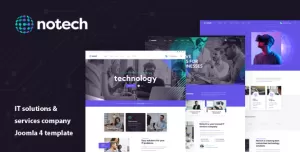 Notech - Joomla 5 IT Solutions & Services Template