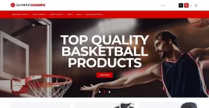 OlympicChamps - Basketball Store Magento Theme