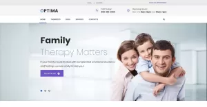Optima - Family Therapy WordPress Theme - TemplateMonster