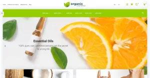 Organic Cosmetics - Beauty Treatment Store PrestaShop Theme