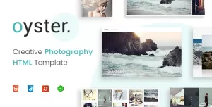 Oyster - Creative Photography HTML