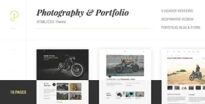 P Dojo - Photography & Portfolio HTEML/CSS Template
