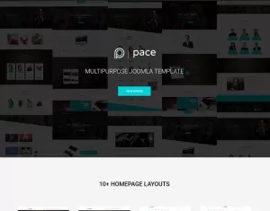 Pace - Responsive MultiPurpose Joomla Template