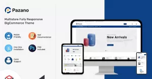 Pazano - Mall för BigCommerce Shopping Mall - TemplateMonster