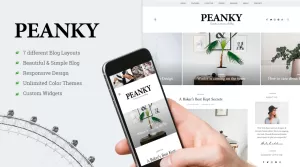 PEANKY - Personal WordPress Theme for Bloggers - Themes ...