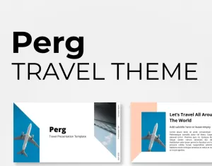 Perg - Travel Presentation PowerPoint template