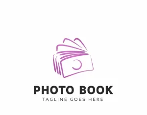 Photo Book Logo Template