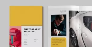 Photography Proposal Magazine Templates - TemplateMonster