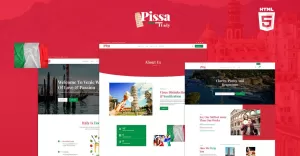 Pissa Italy Community Events HTML5 Website Template