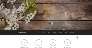 Plant Store Website Template