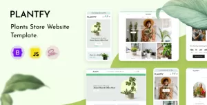 Plantfy - Plants Store Website Template