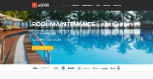 Pool Maintenance Joomla Template