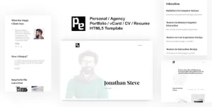Porta  Multipurpose Personal Portfolio / vCard / CV / Resume Template