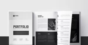 Portfolio Brochure Template or 12 pages Portfolio Template