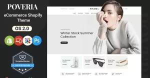 Poveria - Fashion Store Téma Shopify - TemplateMonster