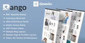 Rango  Elegant Fashion WooCommerce WordPress Theme