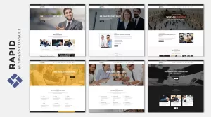 Rapid - Business Consulting and Corporate Template - Themes ...