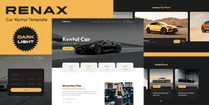 Renax - Car Rental Template