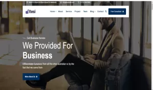 Resi - Business And Agency HTML Web template