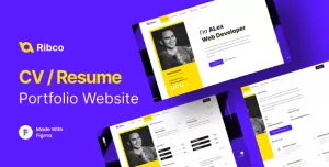 Ribco - CV/Resume and Portfolio Website