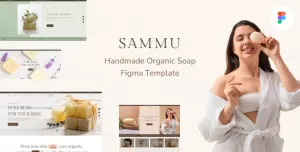 Sammu - Handmade Organic Soap Store Figma Template