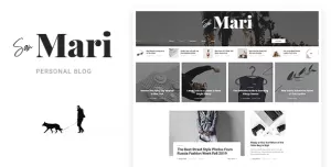 San Mari - Blog PSD Template