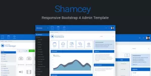 Shamcey Metro Style Bootstrap 4 Admin Template