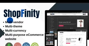 ShopFinity multipurpose eCommerce website - TemplateMonster