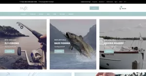 Siltic - Fishing Tackle E-commerce Modern OpenCart Template